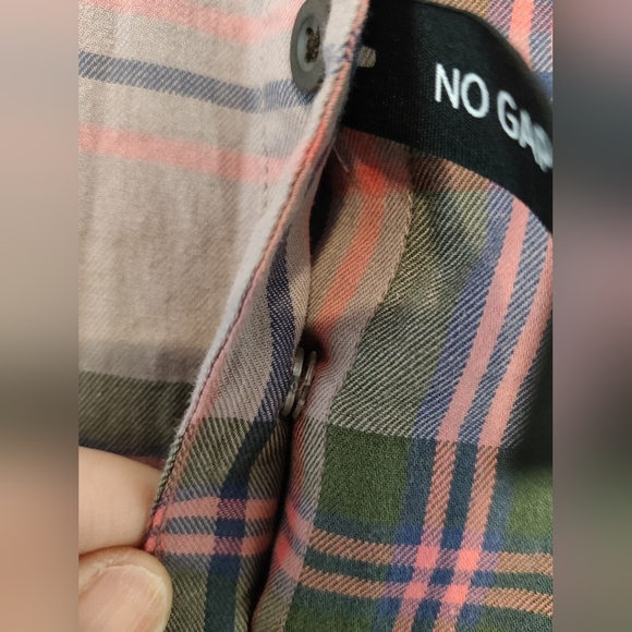 New with Tags Women's XL Lee Multicolor Plaid Shirt Country Cotton - Picture 4 of 9